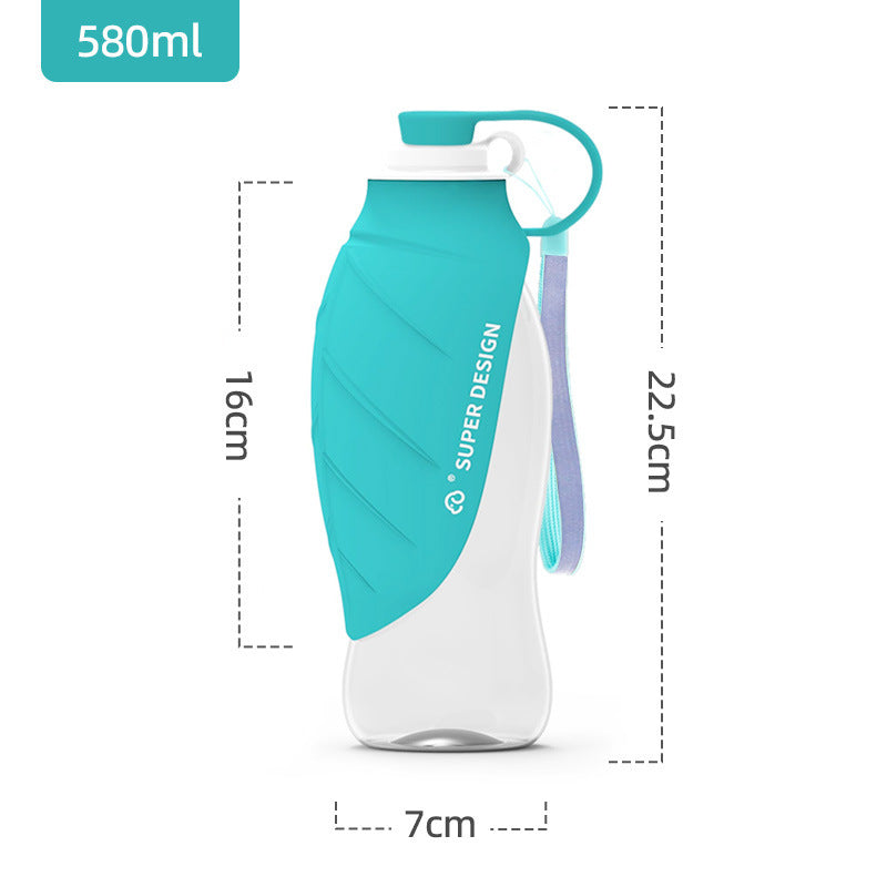 Collapsible Silicone Pet Food and Water Cup