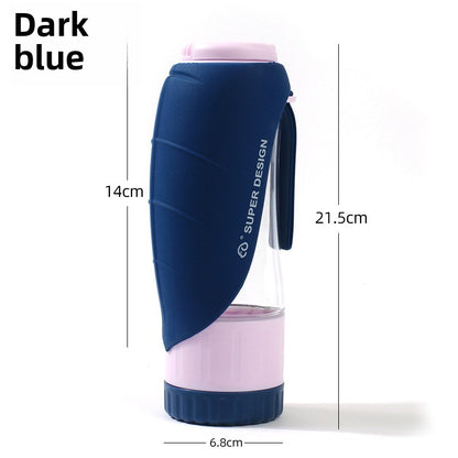 Collapsible Silicone Pet Food and Water Cup